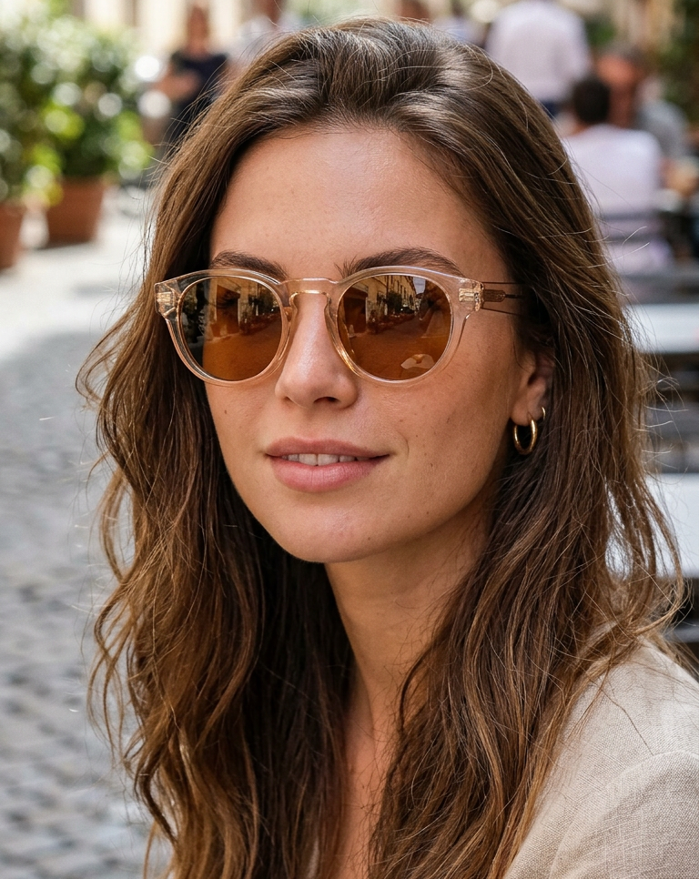 Boléro Nico — Retro Round Sunglasses