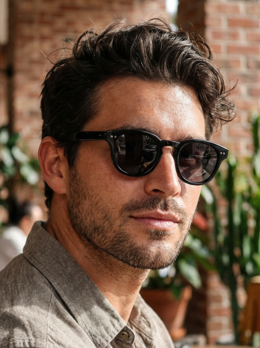 Boléro Arlo — Keyhole Bridge Pantos Sunglasses