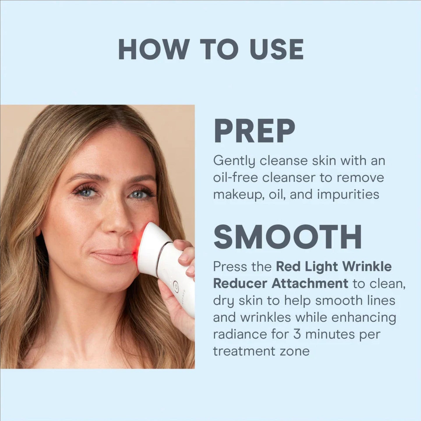 NuFACE Trinity+ Wrinkle Reducer Attachment