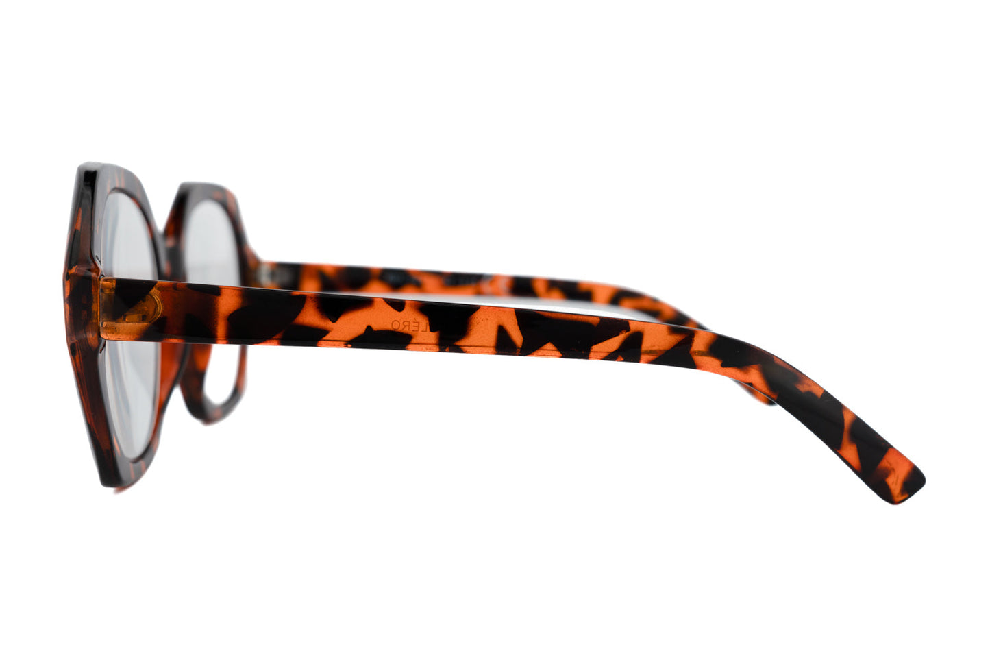 Boléro Saffron — Oversized Geometric Reading Glasses