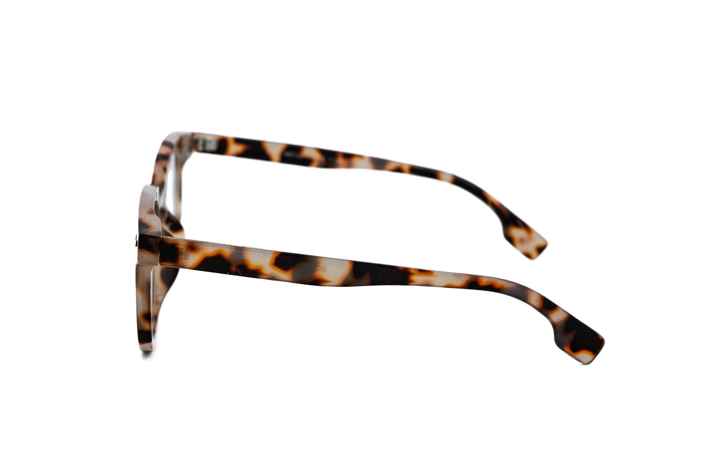 Boléro Wexley — Pink Tortoise Oversized Reading Glasses