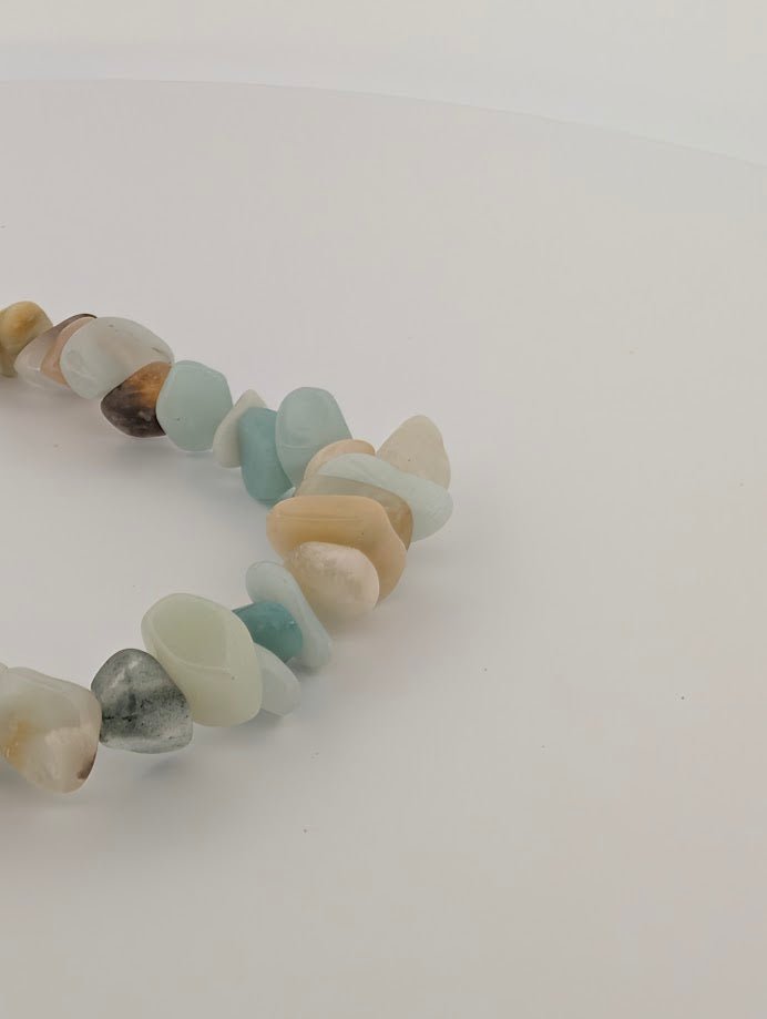 Caribbean Calcite Bracelet – Chip, 6mm & 8mm Beads