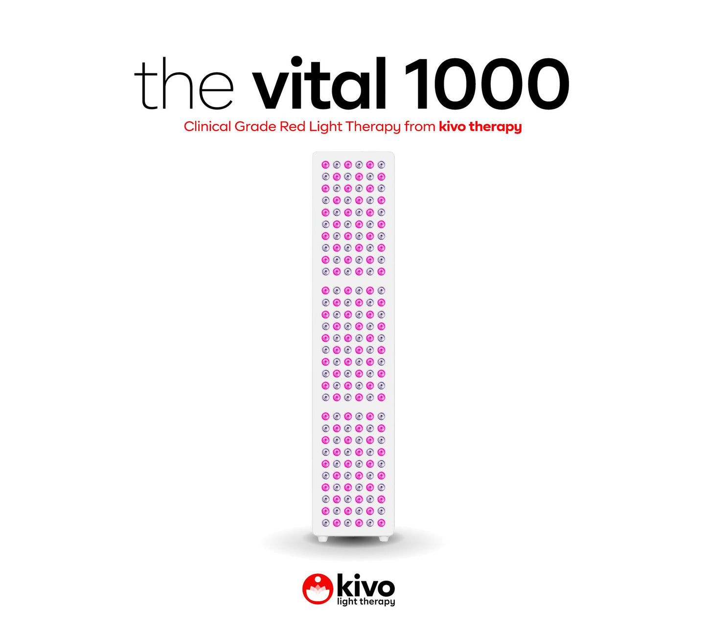 Kivo Vital 1000 Bundle: 2 x Vital 1000 & Easel Stand