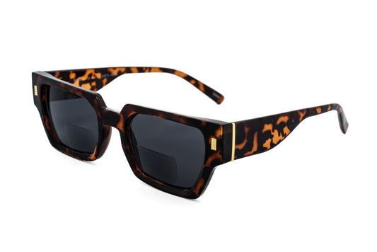 Boléro Eclipse — Tortoiseshell Square Bifocal Sun Readers