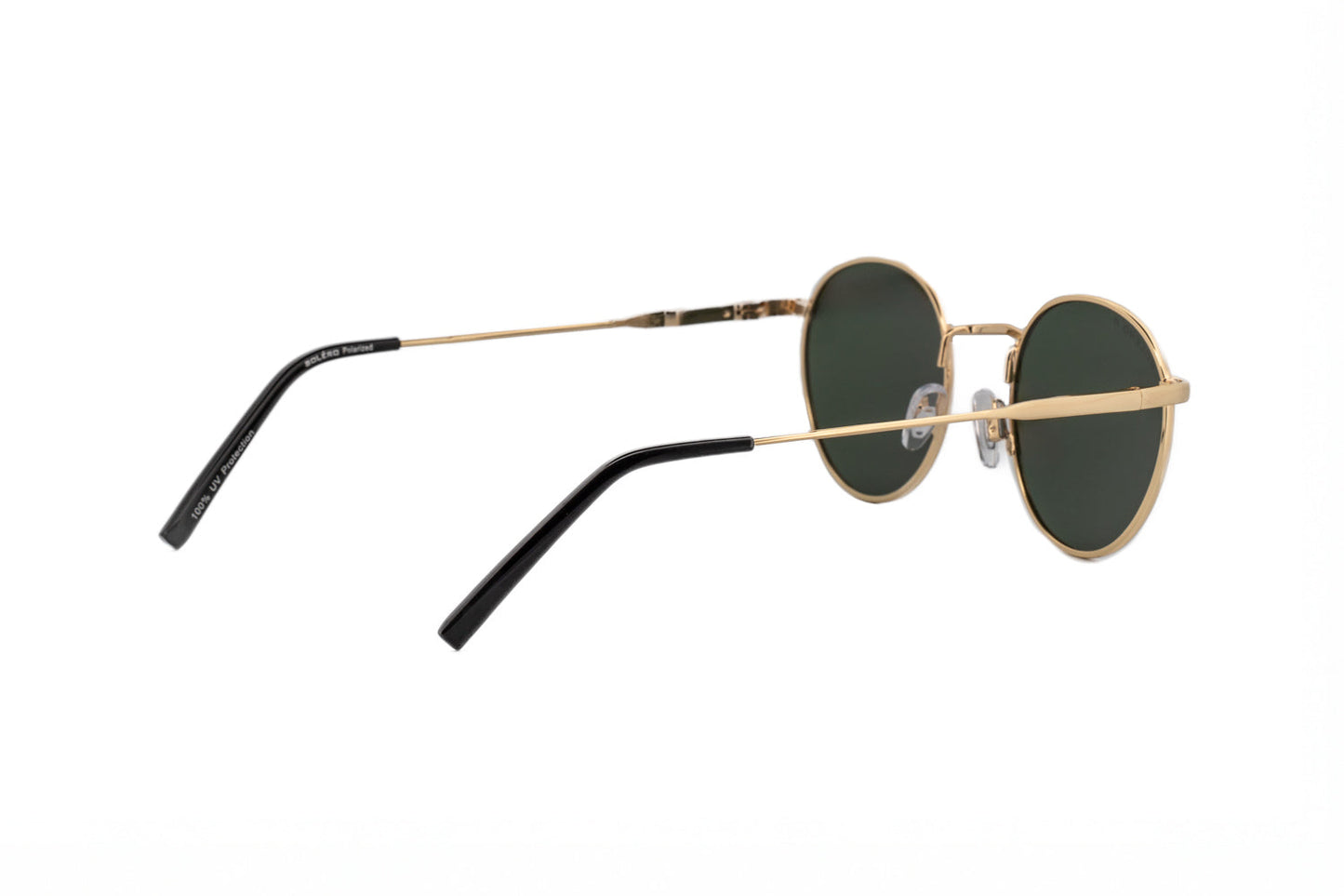 Boléro Sage — Round Metal Sunglasses