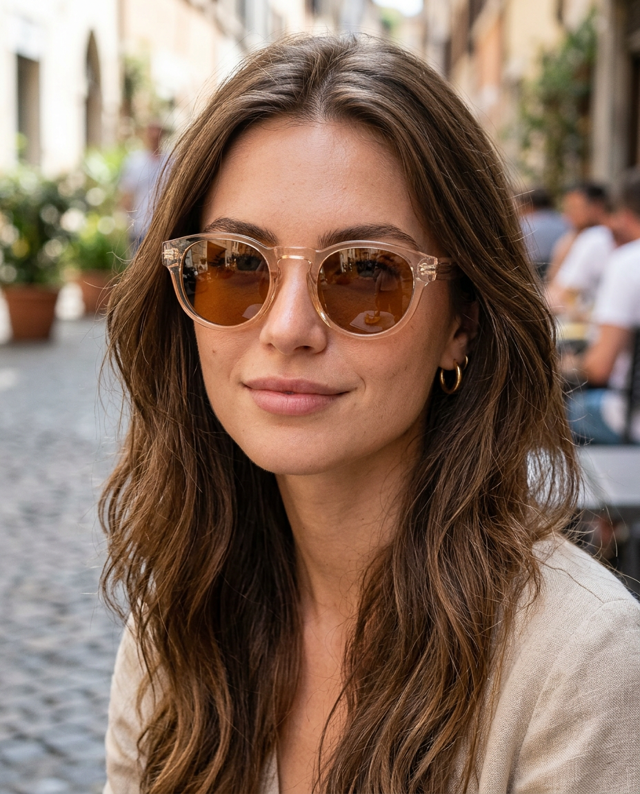 Boléro Nico — Retro Round Sunglasses