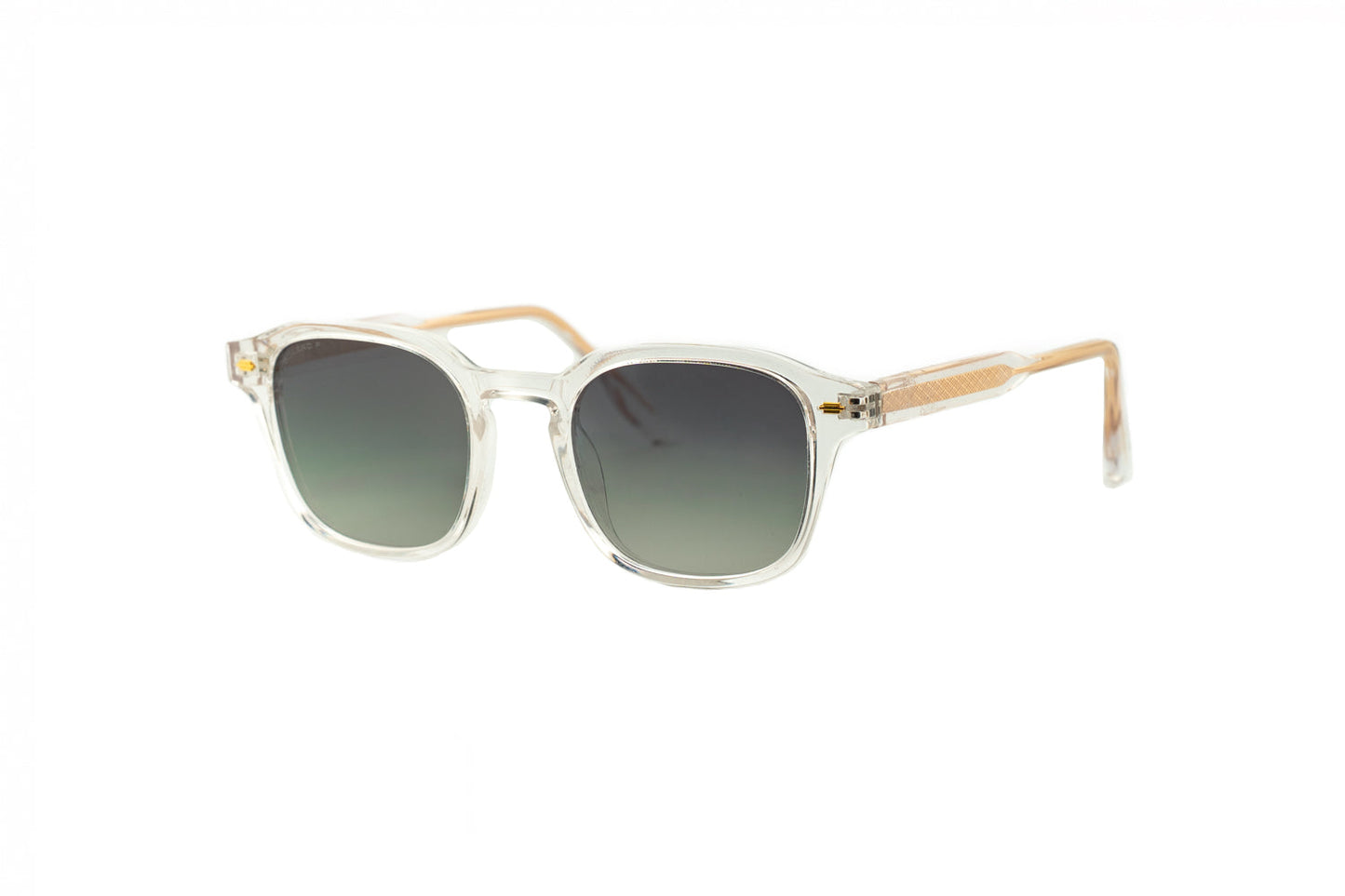 Boléro Ryan — Retro Square Keyhole Sunglasses