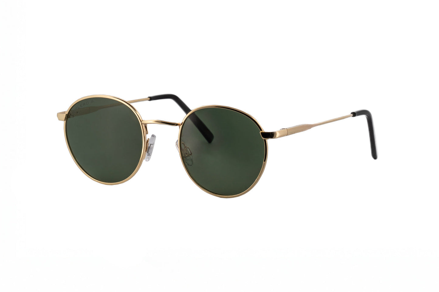 Boléro Sage — Round Metal Sunglasses