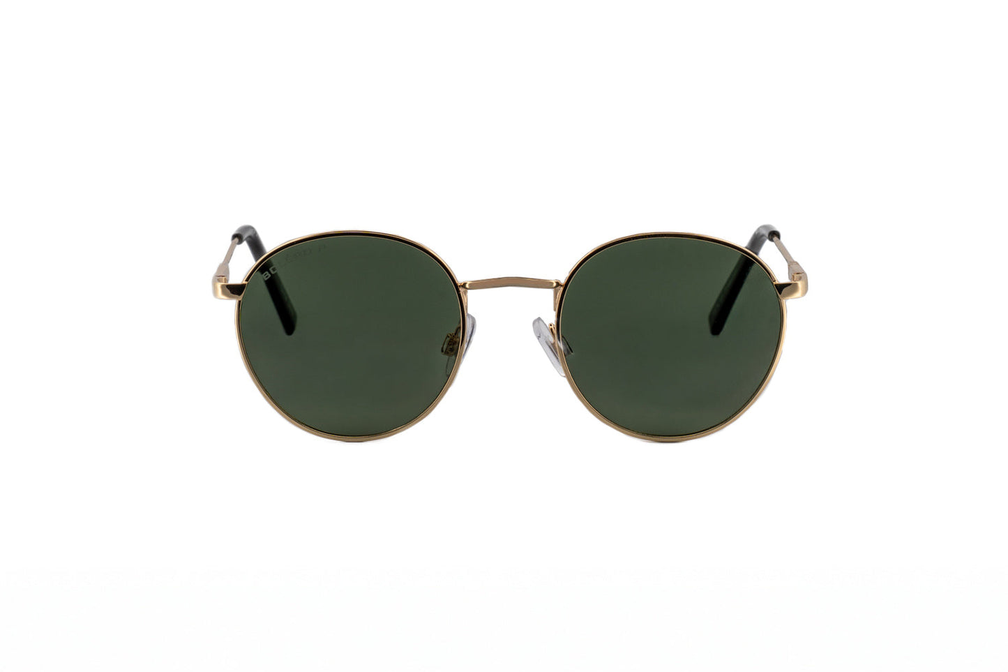 Boléro Sage — Round Metal Sunglasses