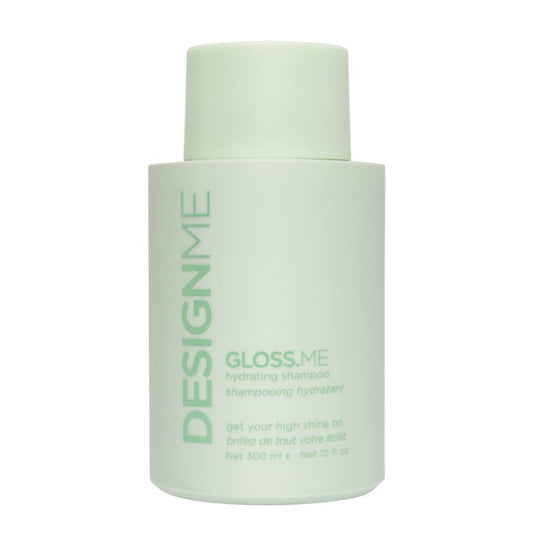 Design.Me GLOSS.ME Hydrating Shampoo | Hemp & Argan Oil Shampoo Adds Softness & Shine | Straight, Wavy, or Curly Hair Shampoo | Sulfate-Free & Color-Safe Moisturizing Shampoo for Dry Hair, 10 Fl Oz 🍁 All In One Marketplace Canada