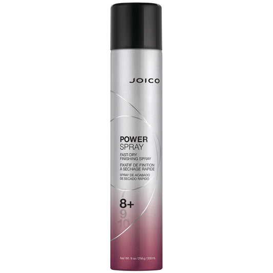 Joico Power Spray Fast-Dry Finishing Spray | Strong Hold, Level 8 | For Most Hair Types | Protect Against Heat & Humidity | Protect Against Pollution & Harmful UV | Paraben & Sulfate Free | 72 Hour Hold, 300mL 🍁 All In One Marketplace Canada