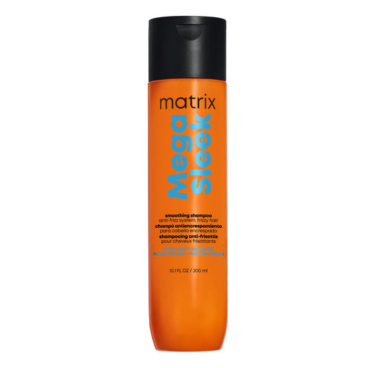 Matrix Mega Sleek Anti-Frizz Sulfate-Free Smoothing Shampoo for All Frizzy Hair, Professional Formula, For Humidity & Static Protection 🍁 All In One Marketplace Canada
