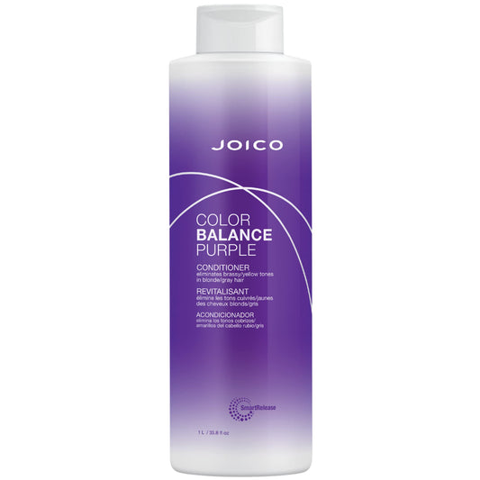 Joico Color Balance Purple Conditioner, Protection for Colour Treated Hair, Shields Damaged Hair, with Keratin and Green Tea Extract 🍁 All In One Marketplace Canada