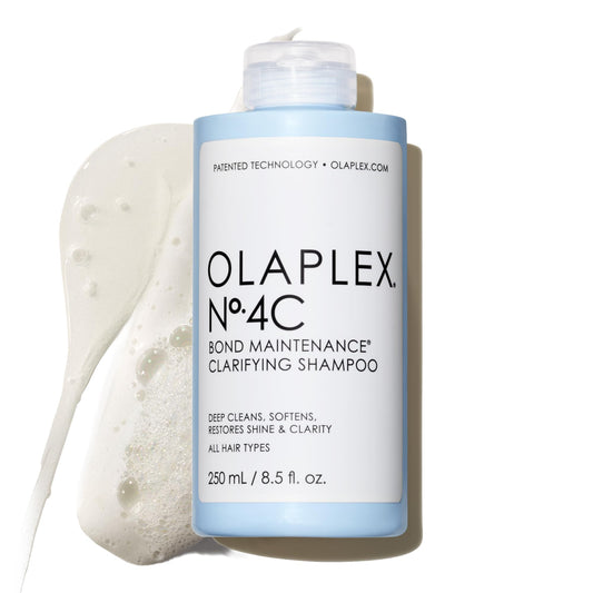 Olaplex No. 4C Bond Maintenance Clarifying Shampoo, Deep Cleans, Softens, Restores Shine, & Clarity, For All Hair Types Experiencing Product Buildup or Excess Oil, 250ml 🍁 All In One Marketplace Canada