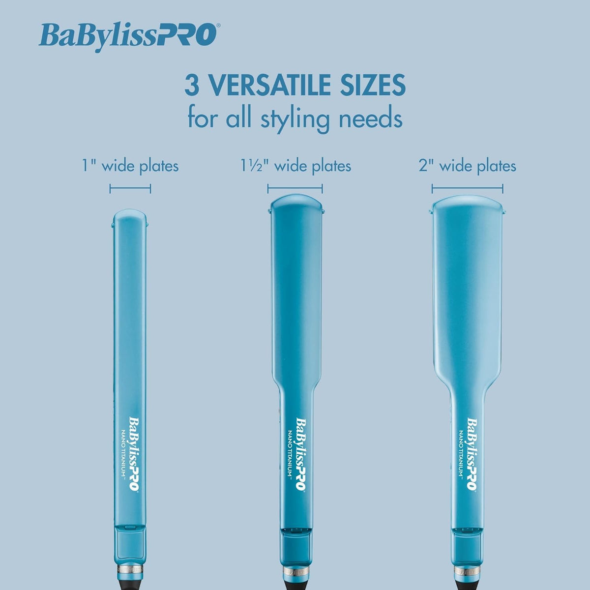 BaBylissPRO Nano Titanium & Ceramic 1.5-Inch Ultra-Slim Hair Straightener 🍁 All In One Marketplace Canada