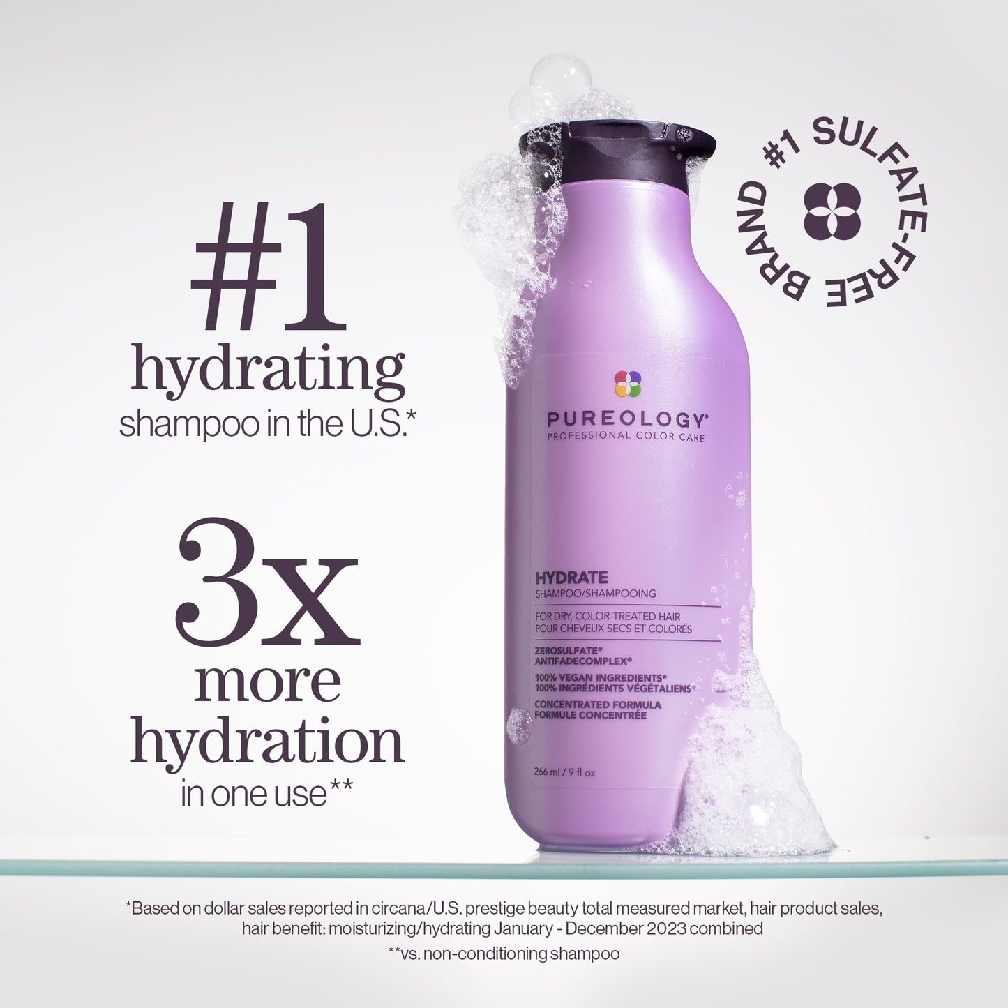 Pureology Hydrate Nourishing Shampoo for Dry Hair, 1000mL 🍁 All In One Marketplace Canada