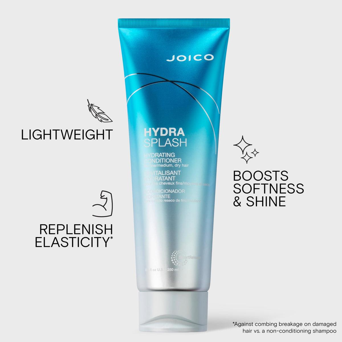 Joico HydraSplash Hydrating Conditioner for Fine to Medium Hair, Moisturizing Dry Damaged Hair with Keratin & Coconut Oil 🍁 All In One Marketplace Canada