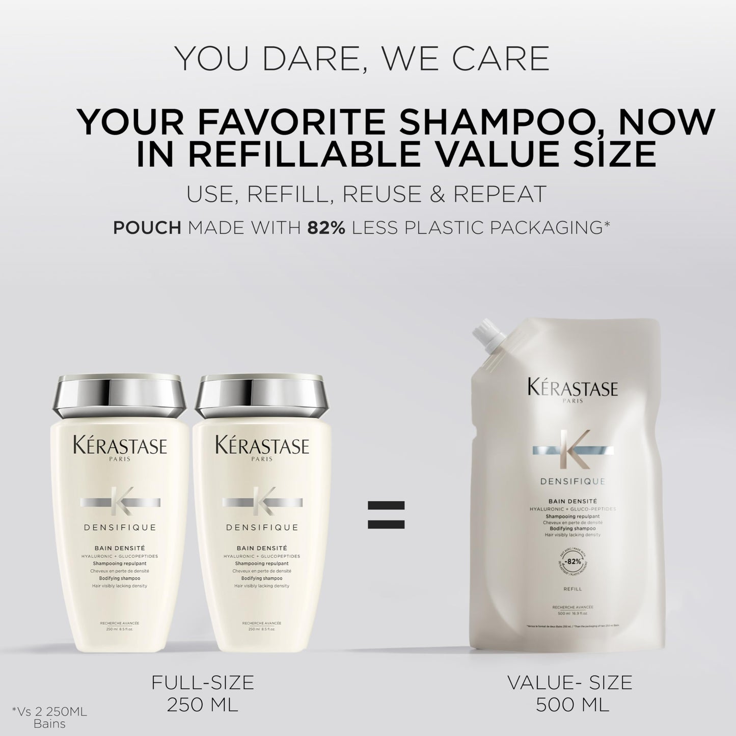 Kérastase Densifique Bain Densité Shampoo for Thinning Hair, 500 mL 🍁 All In One Marketplace Canada