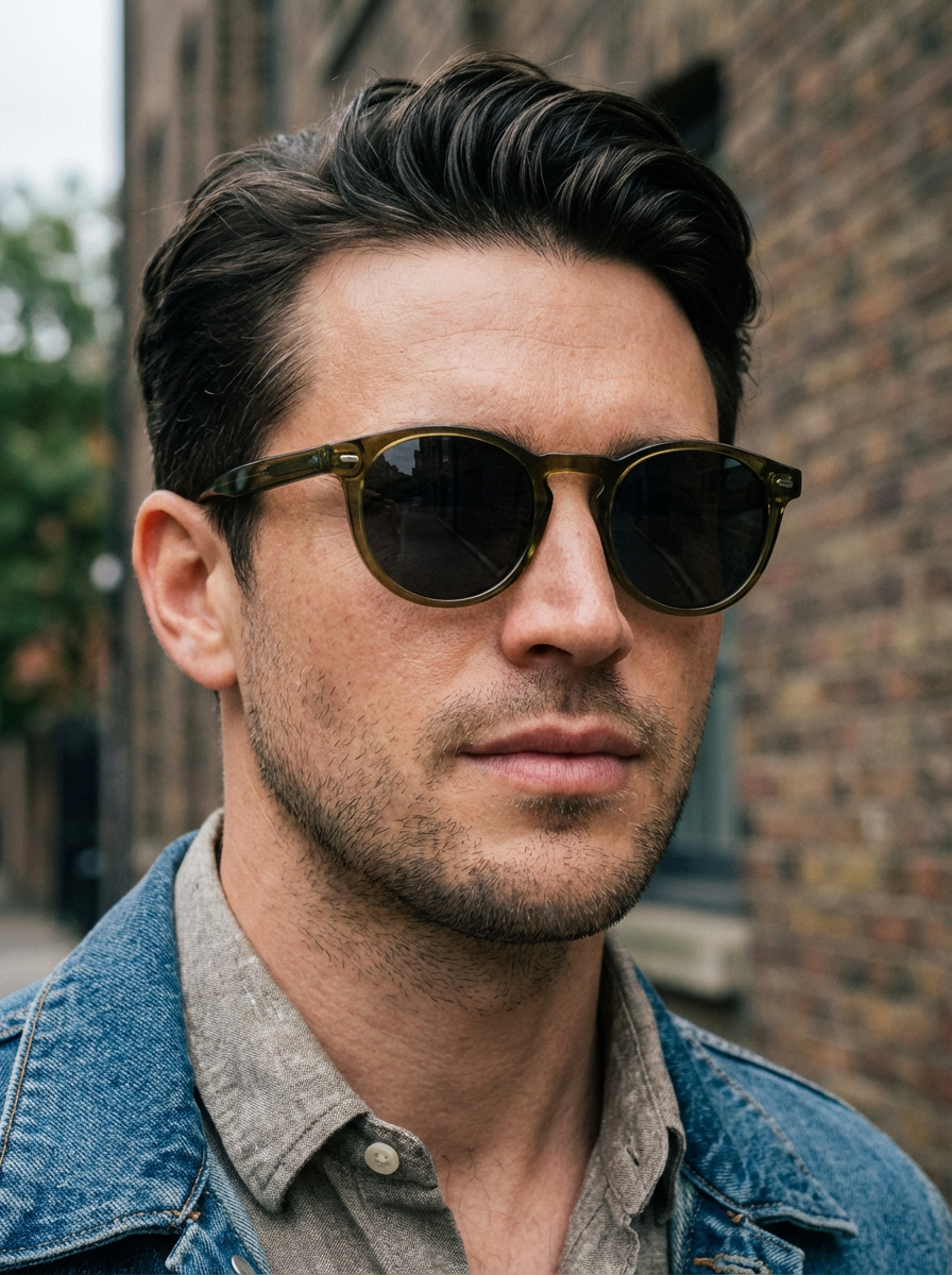 Boléro Briar — Round Keyhole Bridge Sunglasses