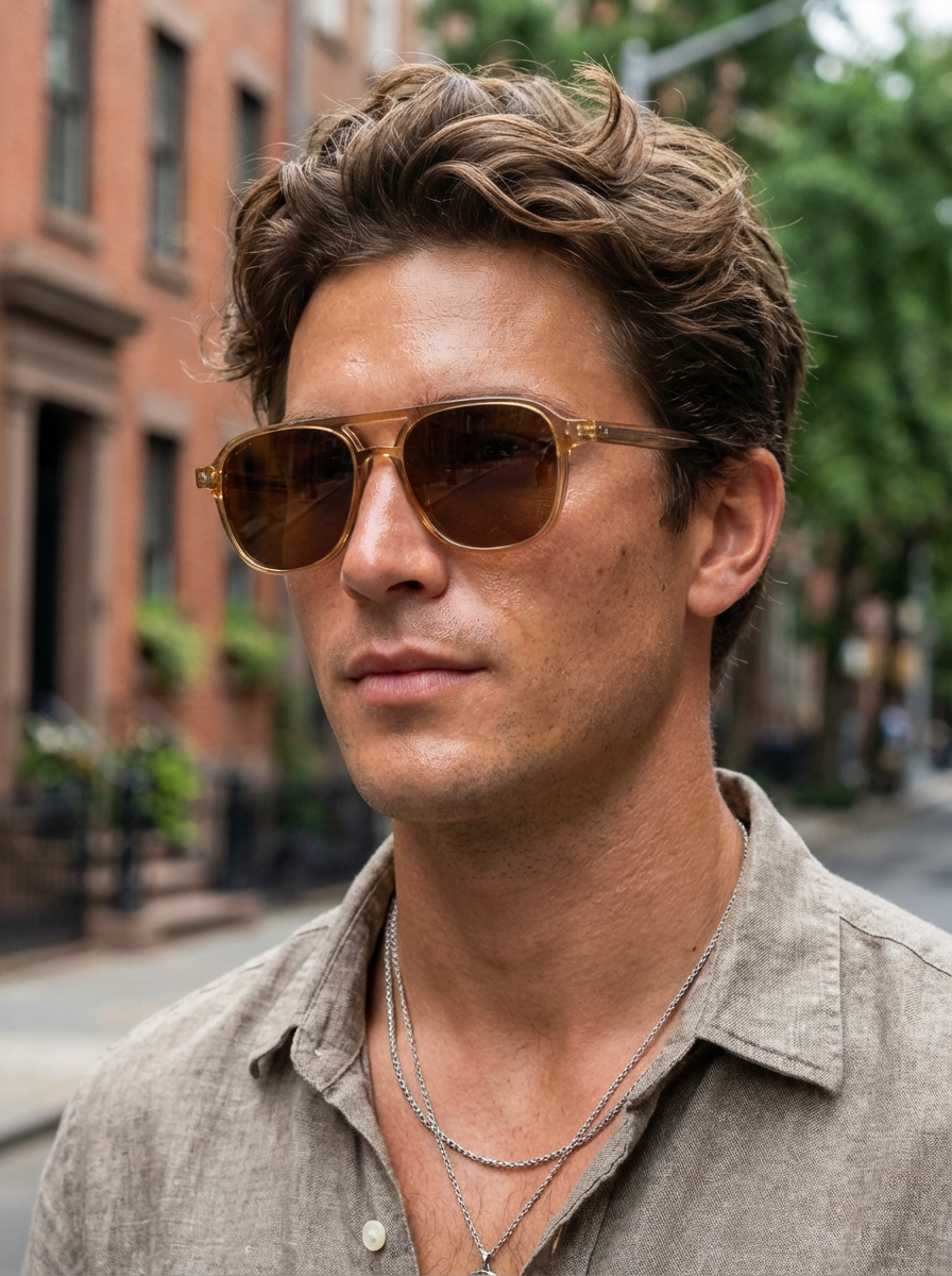 Boléro Zephyr — Retro Aviator Sunglasses