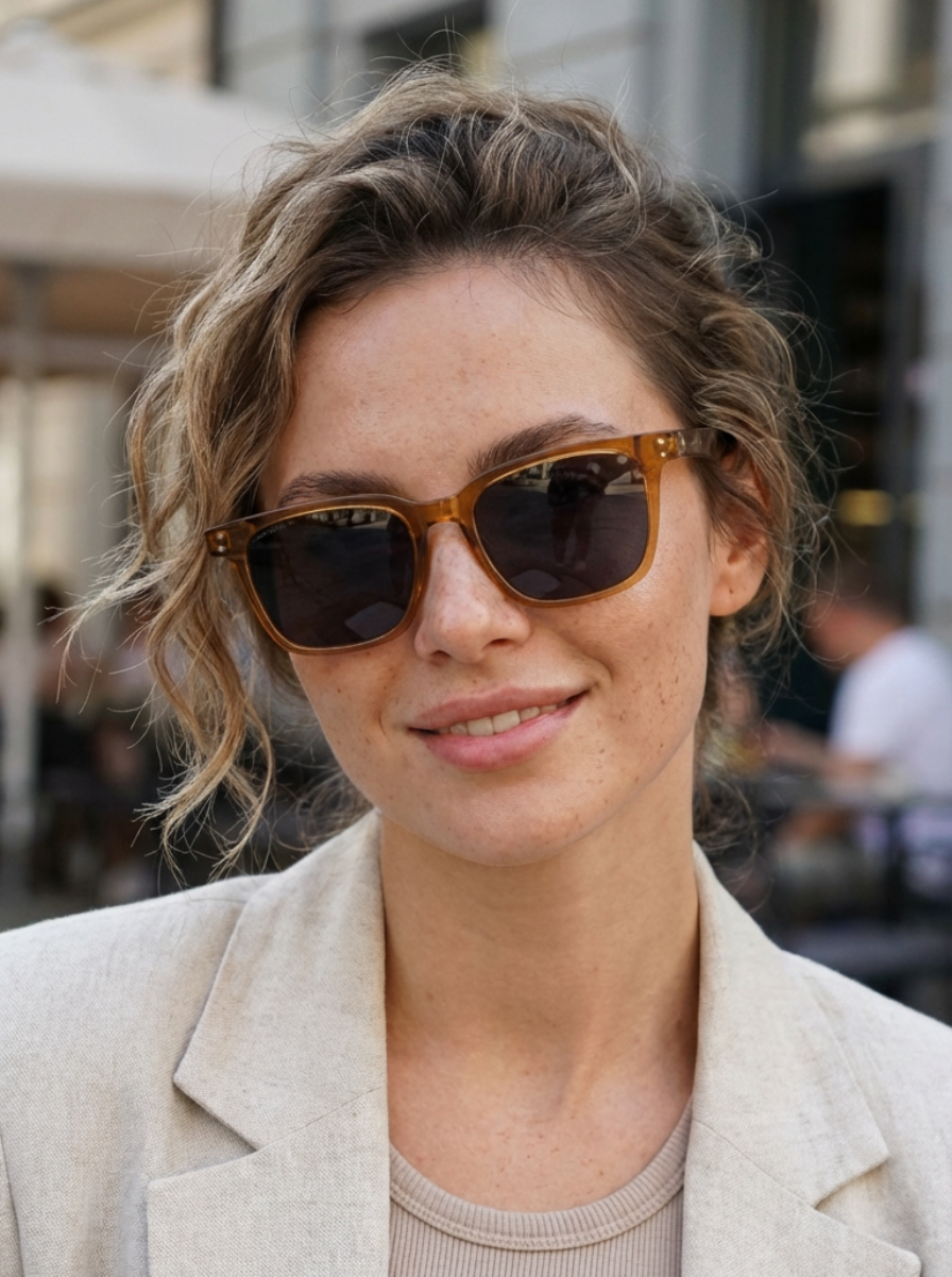 Boléro Vale — Classic Black Wayfarer Sunglasses