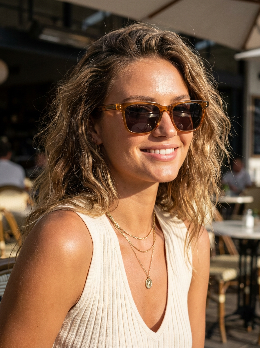 Boléro Vale — Classic Black Wayfarer Sunglasses