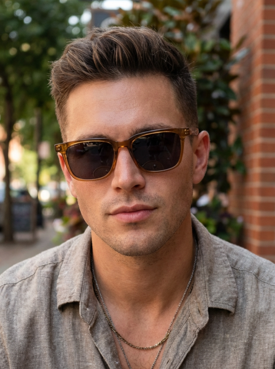 Boléro Vale — Classic Black Wayfarer Sunglasses