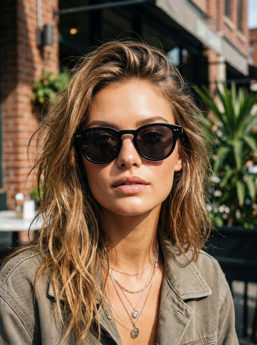 Boléro Arlo — Keyhole Bridge Pantos Sunglasses