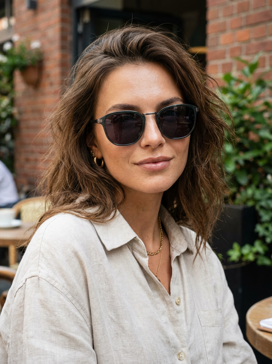 Boléro Roan — Retro Round Sunglasses