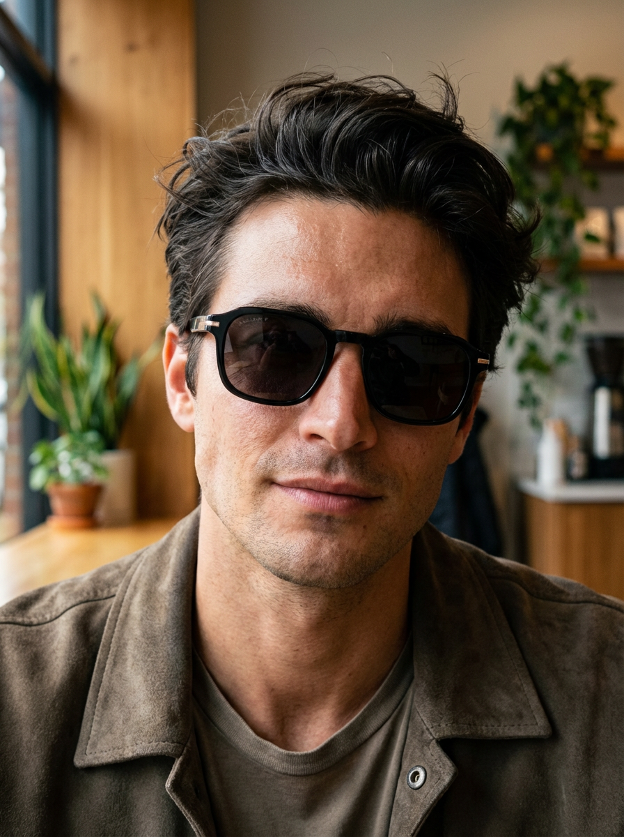Boléro Quinn — Retro Square Sunglasses