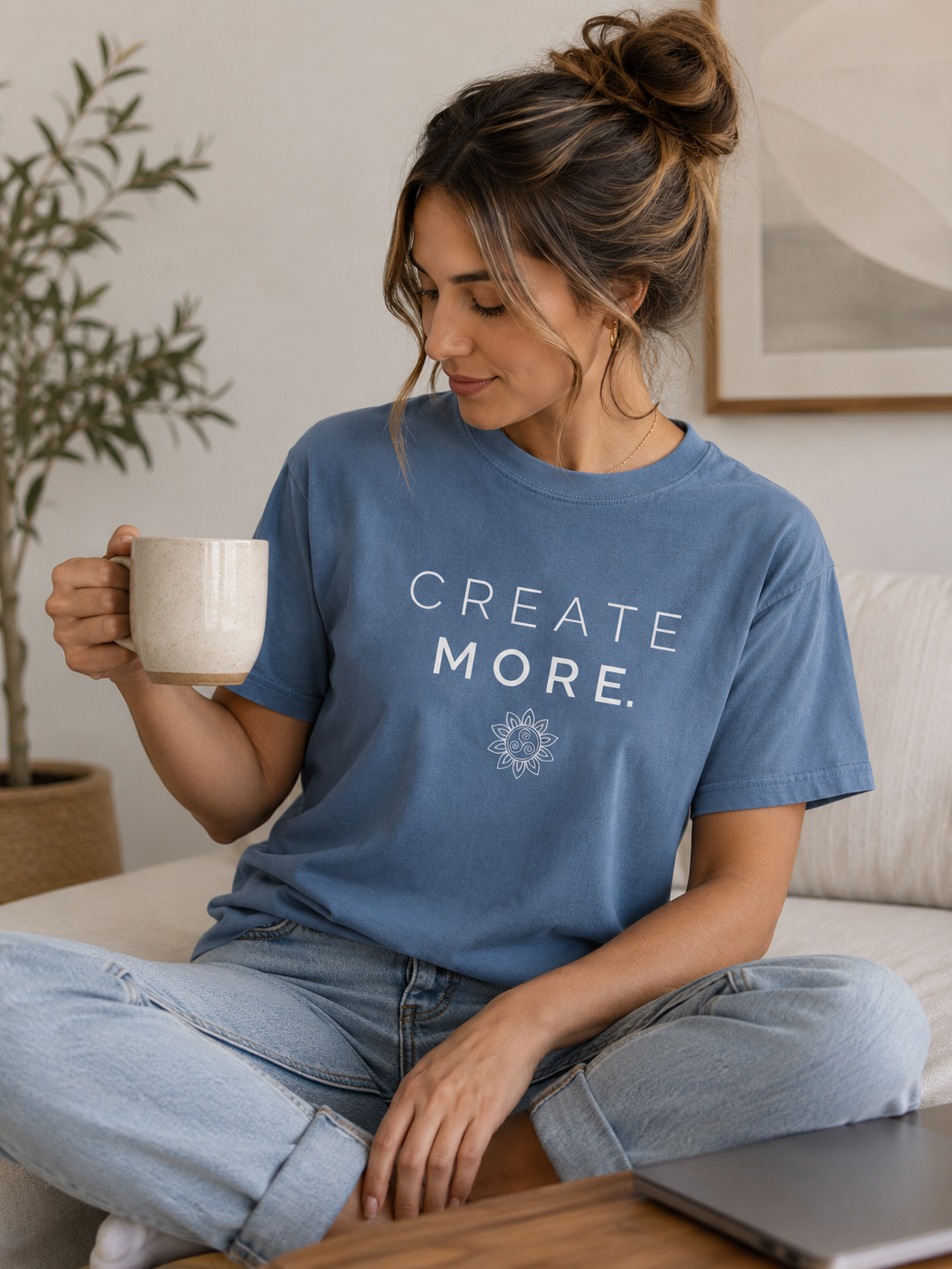 CREATE MORE. Signature Tee