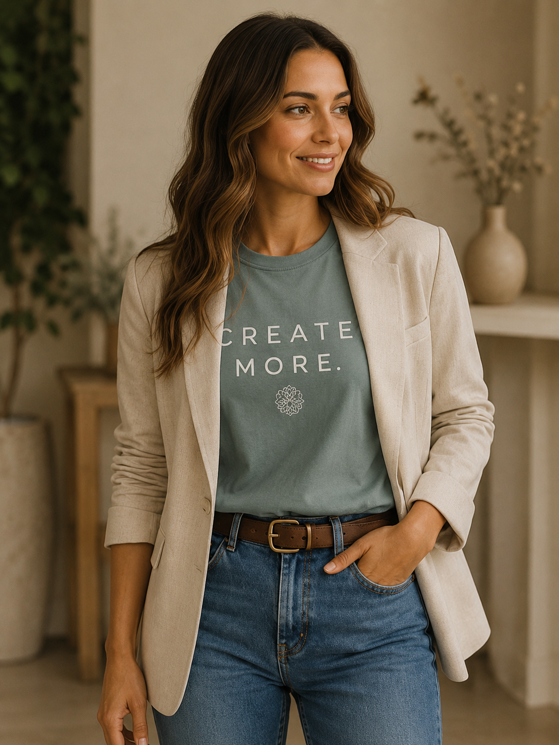 CREATE MORE. Signature Tee