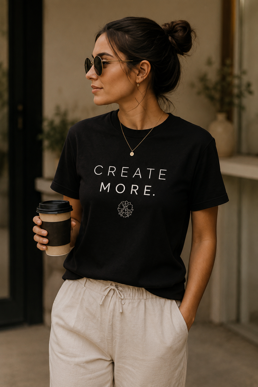 CREATE MORE. Signature Tee