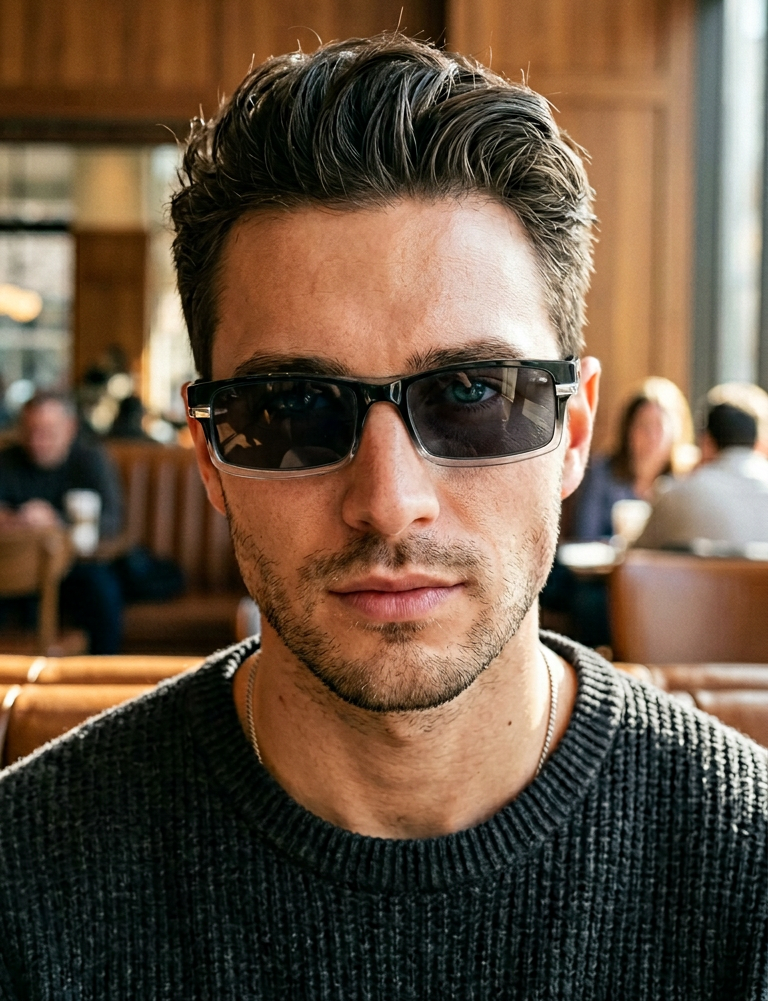 Boléro Rennic — Rectangular UV Protection Sun Readers