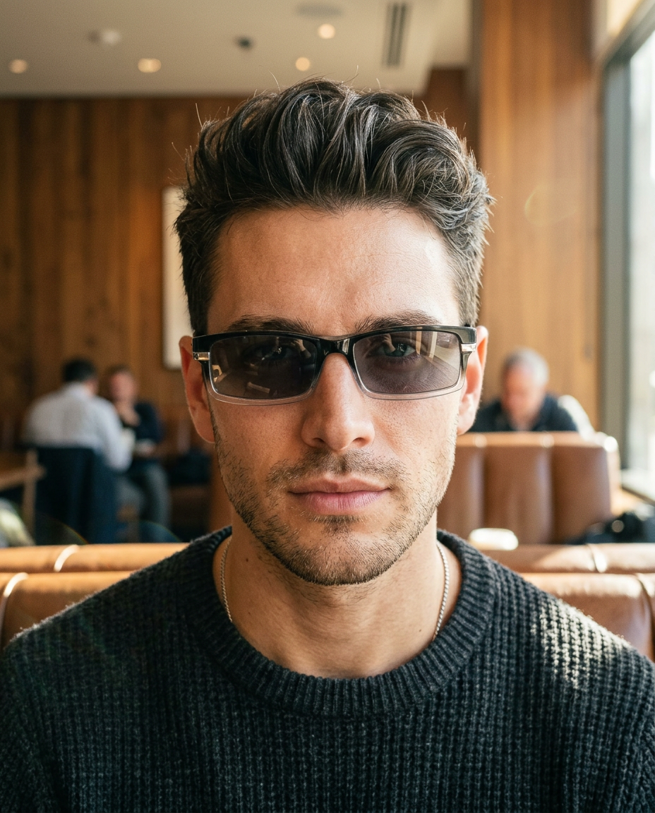 Boléro Rennic — Rectangular UV Protection Sun Readers