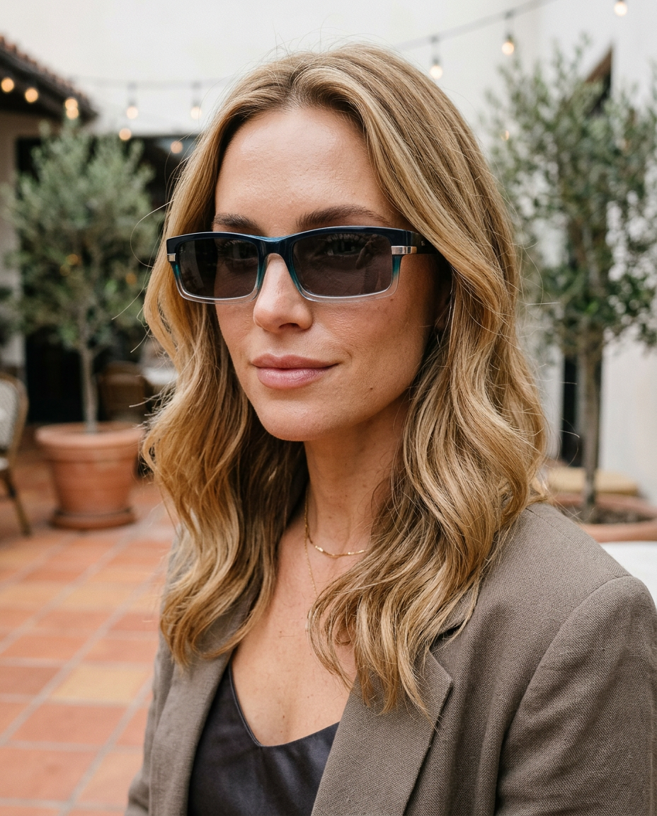 Boléro Rennic — Rectangular UV Protection Sun Readers