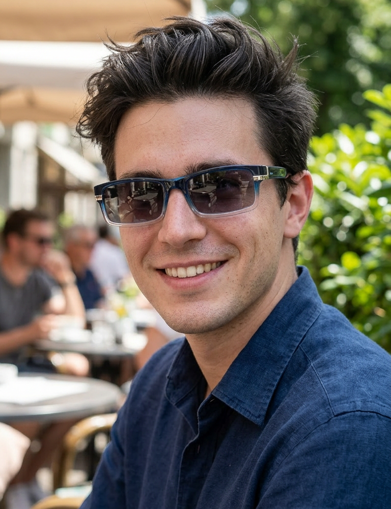 Boléro Rennic — Rectangular UV Protection Sun Readers
