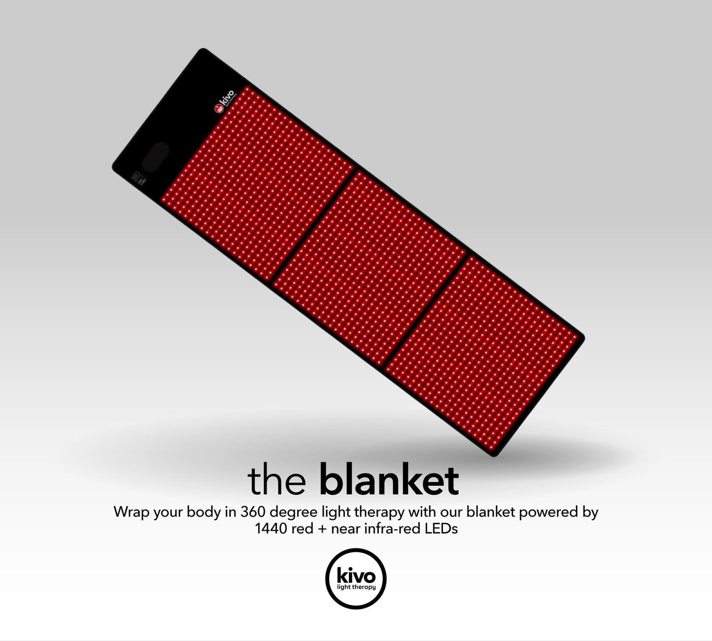 Kivo Blanket: Get wrapped up in our Red Light Blanket RED & NEAR-INFRARED