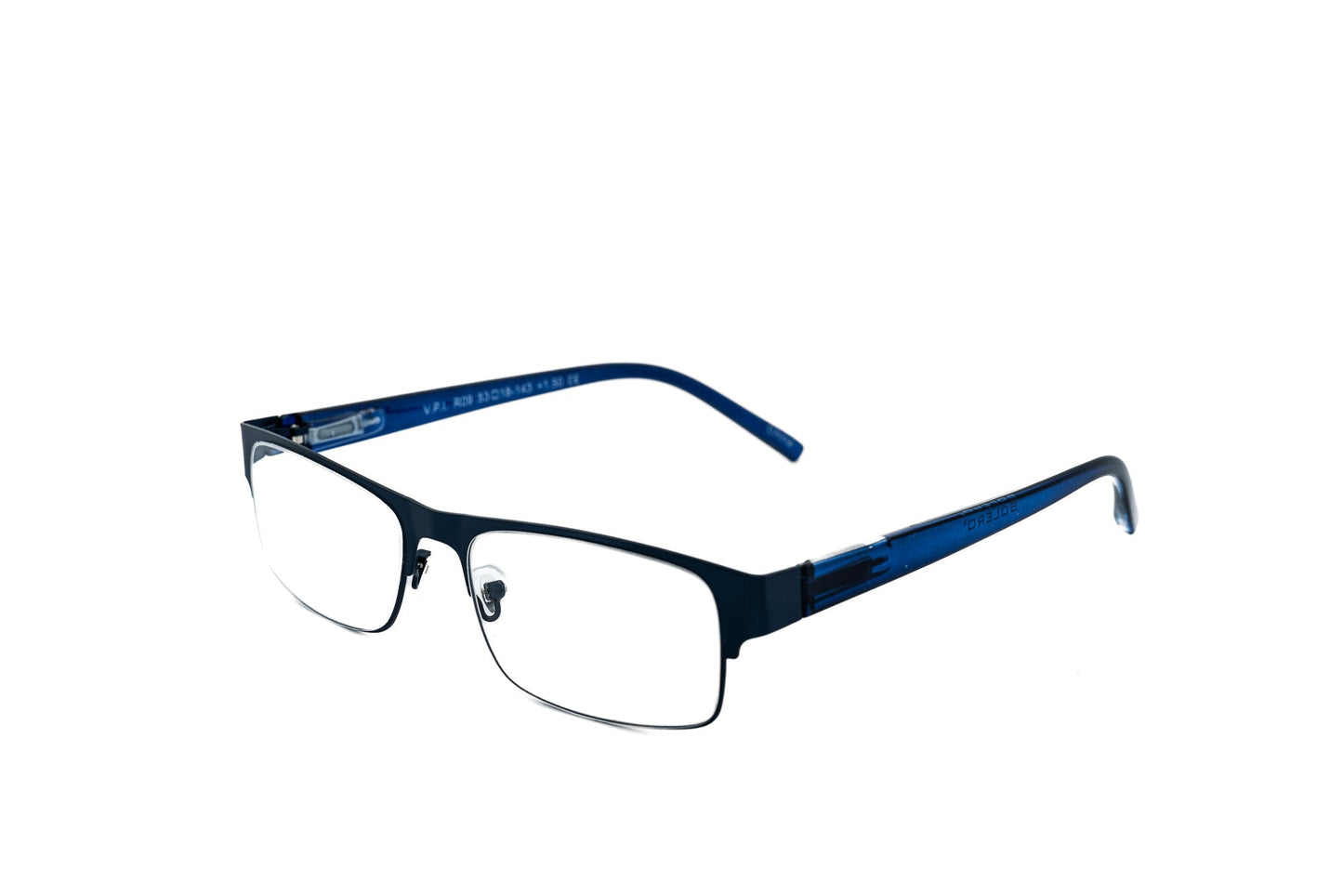 Boléro Alaric — Half-Rim Rectangular Reading Glasses