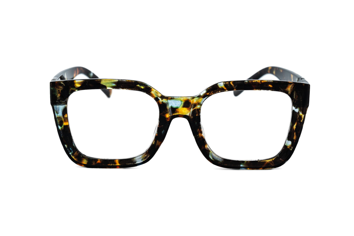 Boléro Ardenmoor — Oversized Square Reading Glasses
