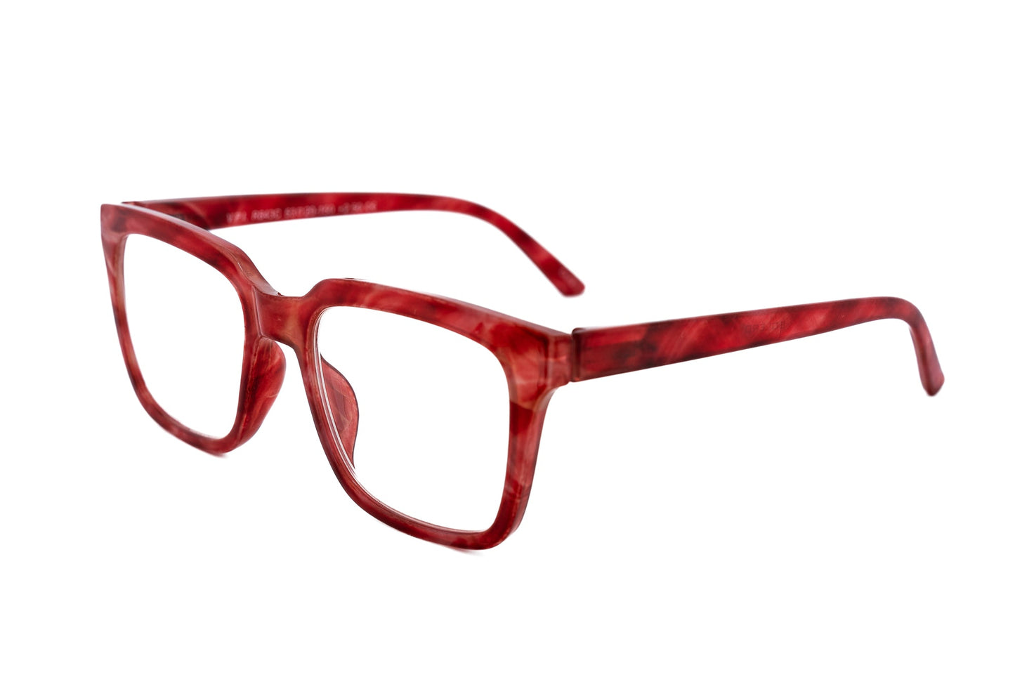 Boléro Coralie — Oversized Square Reading Glasses
