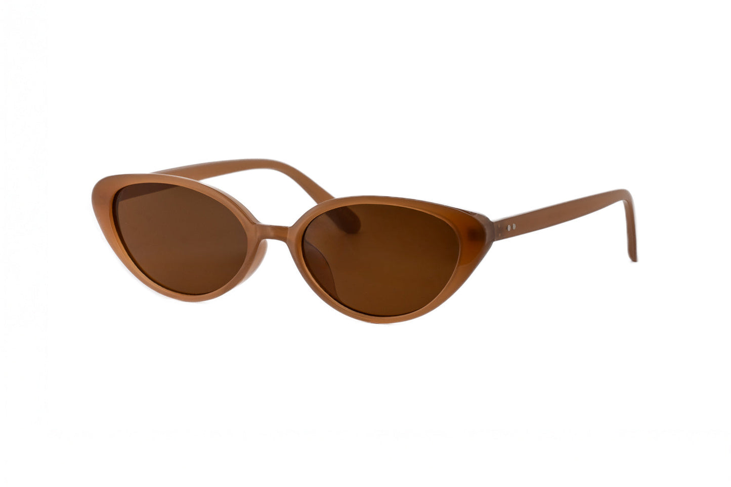 Boléro Cruz — Retro Slim Cat-Eye Sunglasses