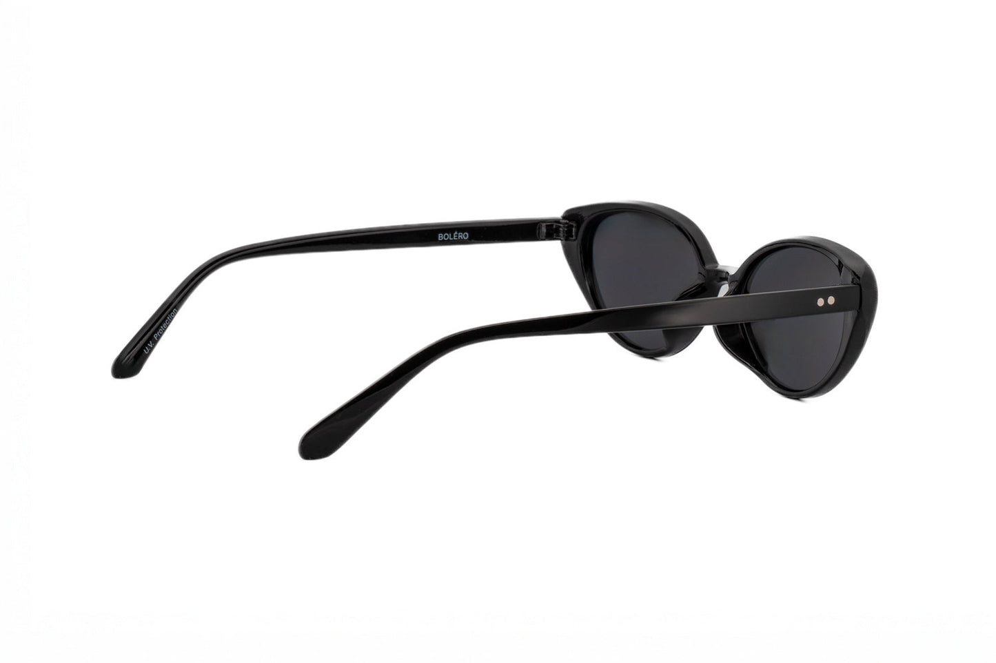 Boléro Cruz — Retro Slim Cat-Eye Sunglasses