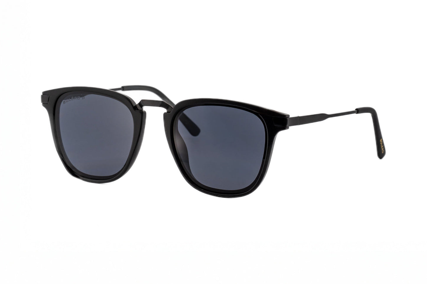 Boléro Maven — Matte Black Square Keyhole Sunglasses