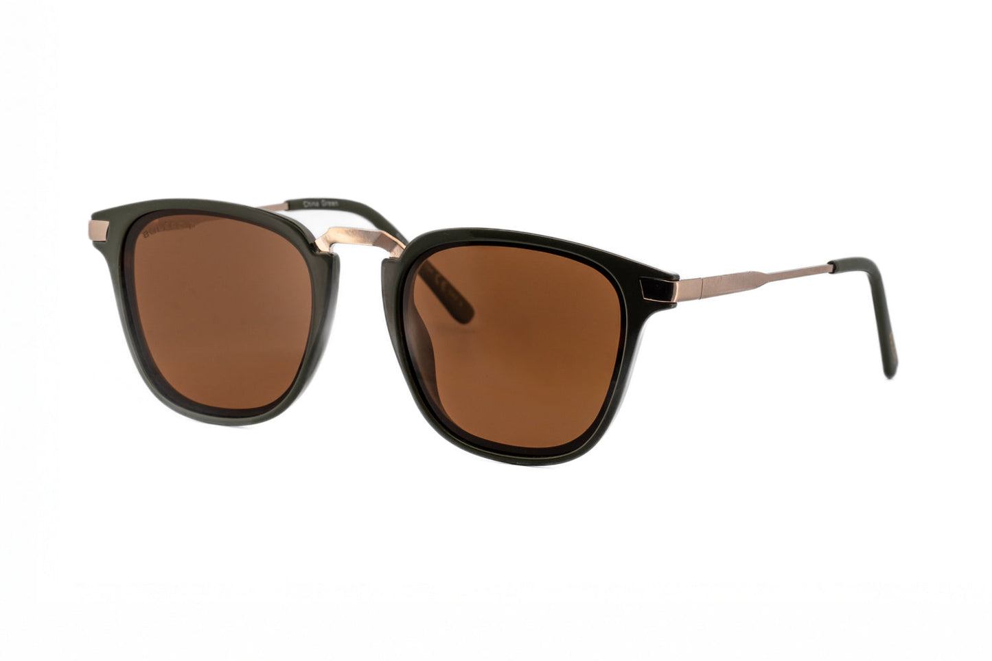 Boléro Maven — Matte Black Square Keyhole Sunglasses