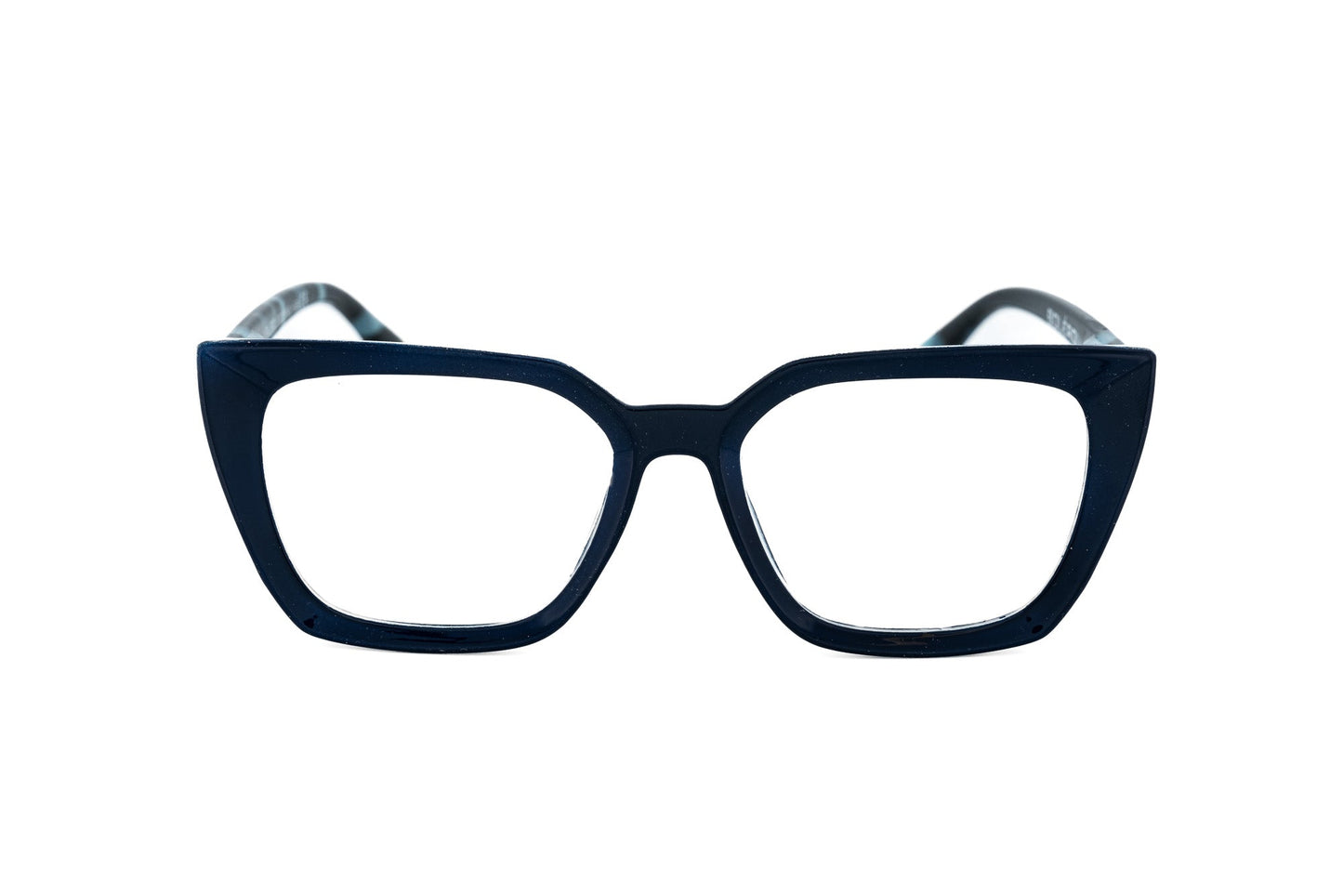 Boléro Midnight — Oversized Cat-Eye Reading Glasses