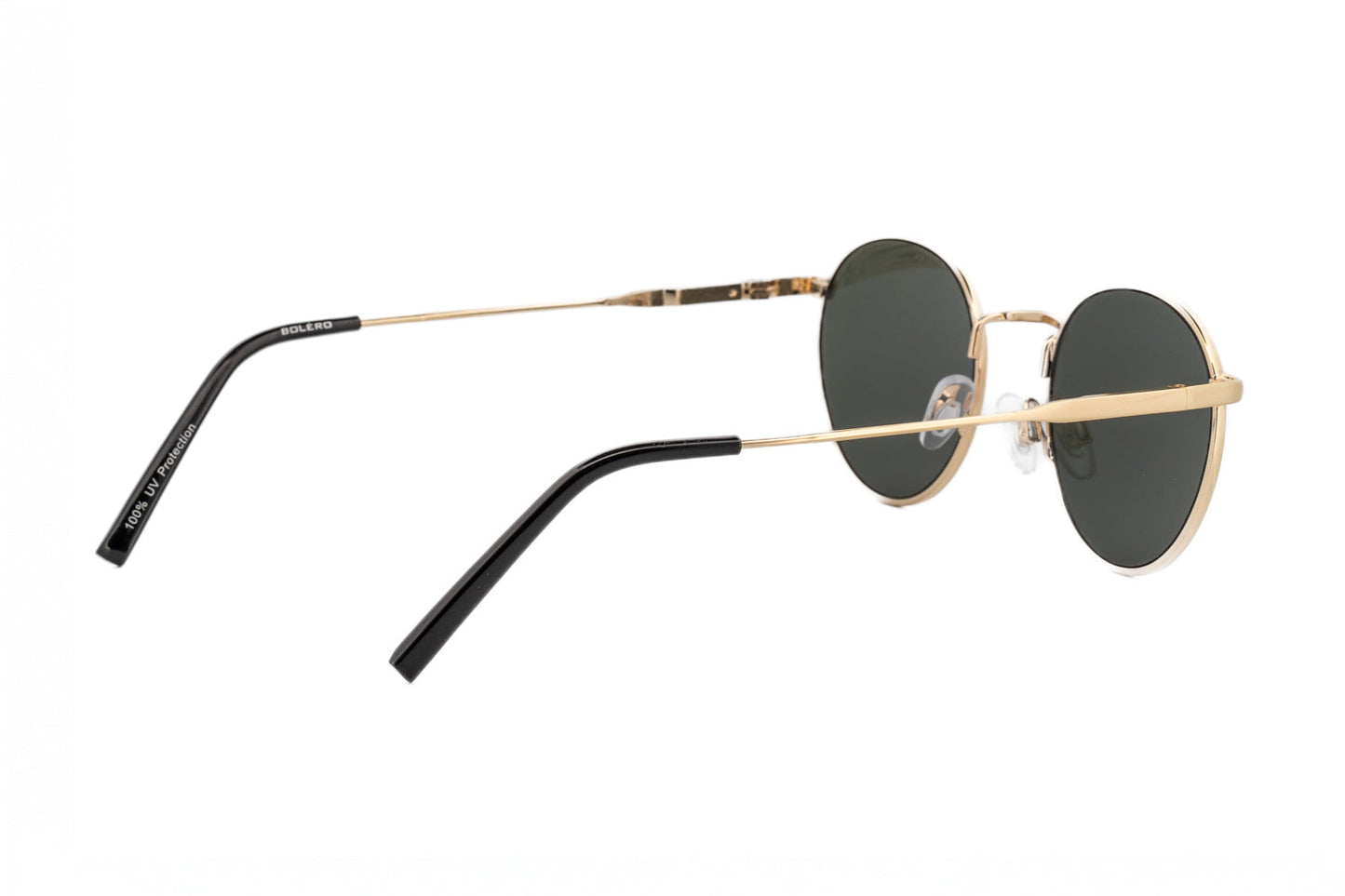 Boléro Sage — Round Metal Sunglasses