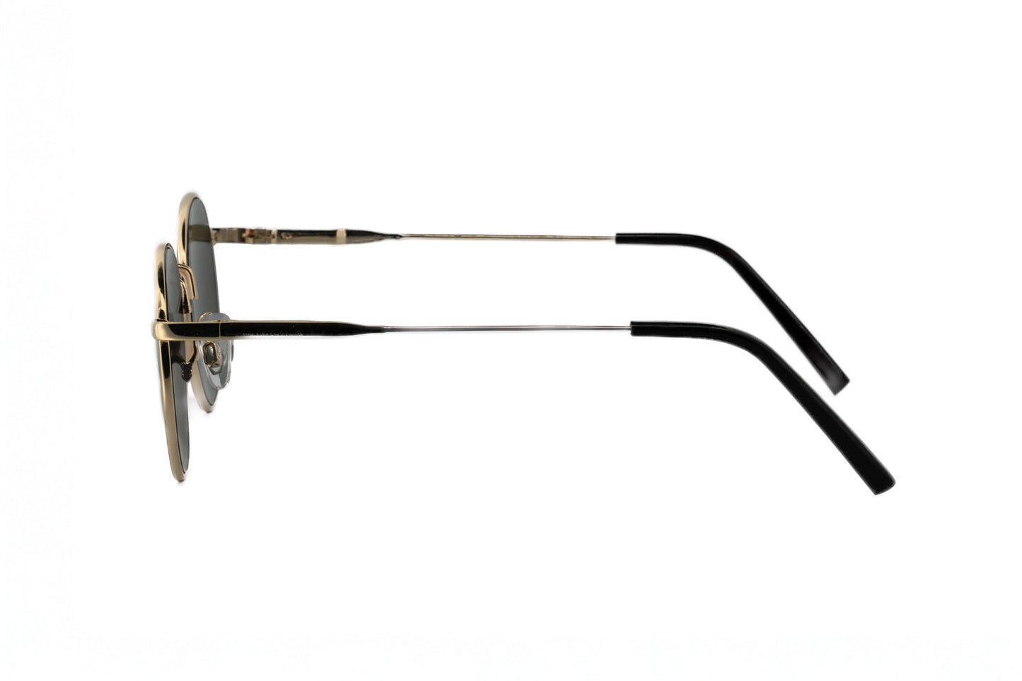 Boléro Sage — Round Metal Sunglasses