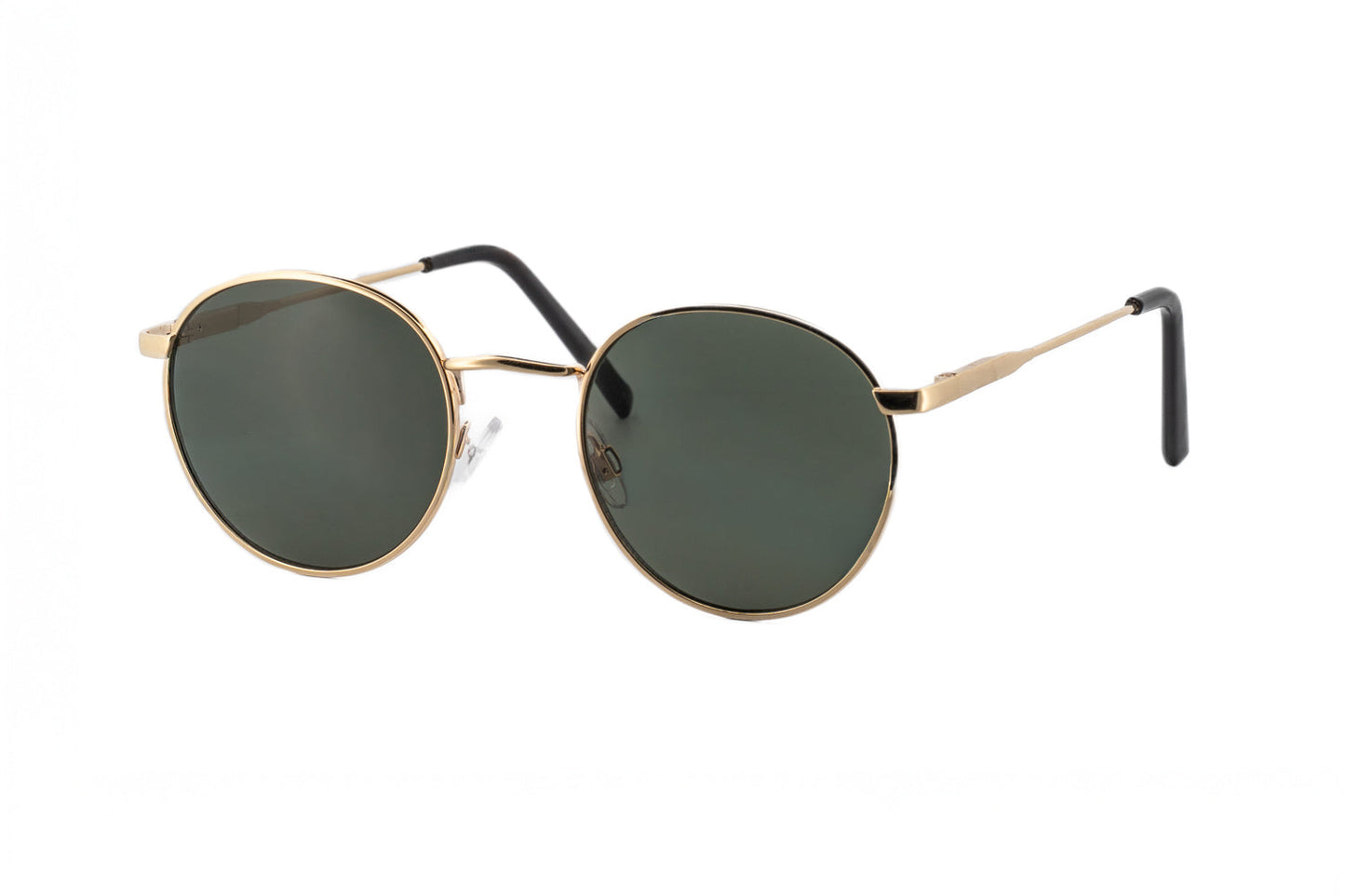Boléro Sage — Round Metal Sunglasses