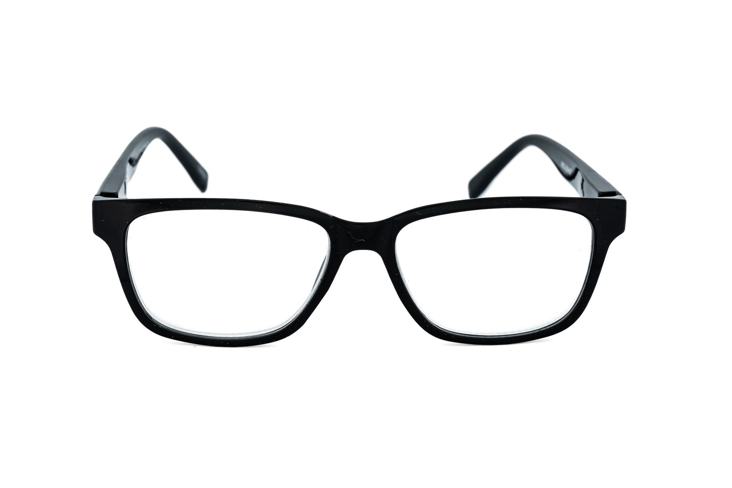 Boléro Silvano — Classic Black Rectangle Reading Glasses